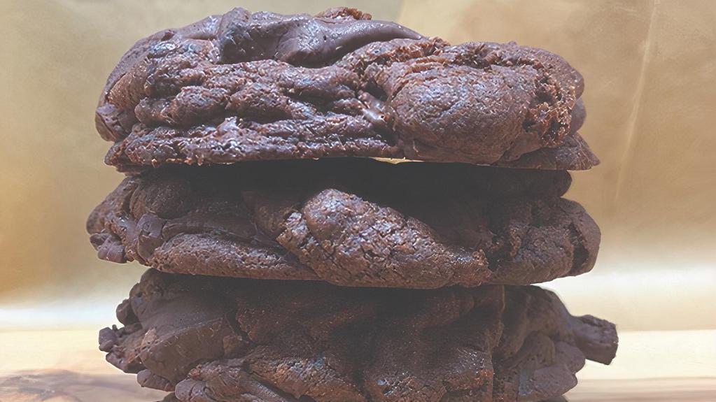 Double Chocolate Chip Cookie · Homemade double dark chocolate chip cookie