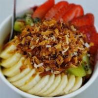 Large Acai Bowl  · 16oz acai bowl made with our classic acai blend, topped with organic granola(contains almond...