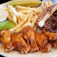 Buffalo’S Best – Anchor Bar Wings & Weck · Five wings tossed in your choice of Anchor Bar Wing Sauce or dry rub alongside Buffalo’s fav...