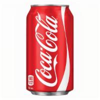 Coca Cola Classic · Served cold.