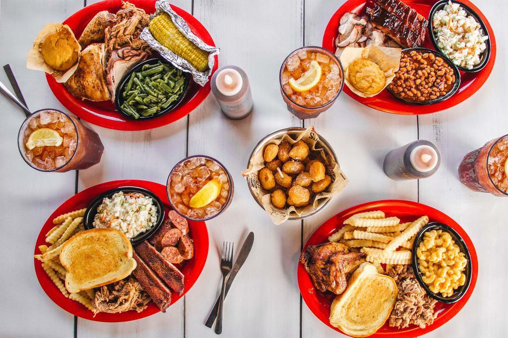 Sonny's BBQ · Barbecue · Fast Food · American · Chicken · Chinese Food · Salad · Desserts · Sandwiches