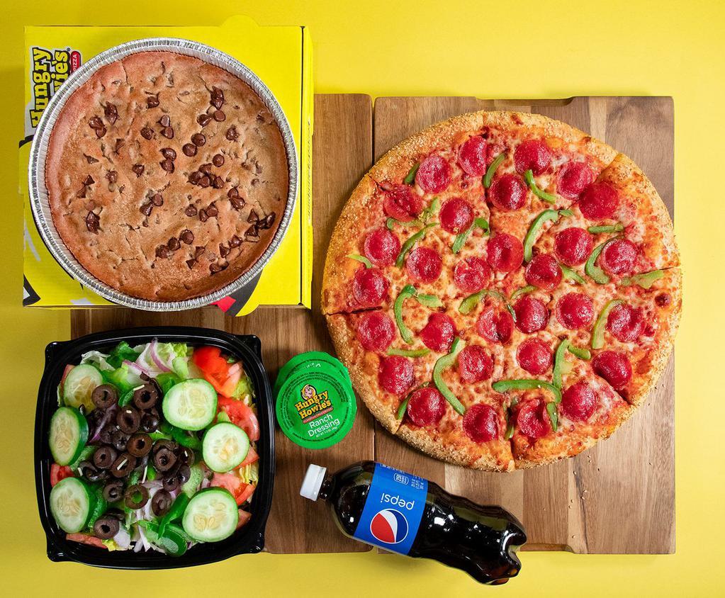 Hungry Howie's · Desserts · Chicken · Salad · Pizza · Italian