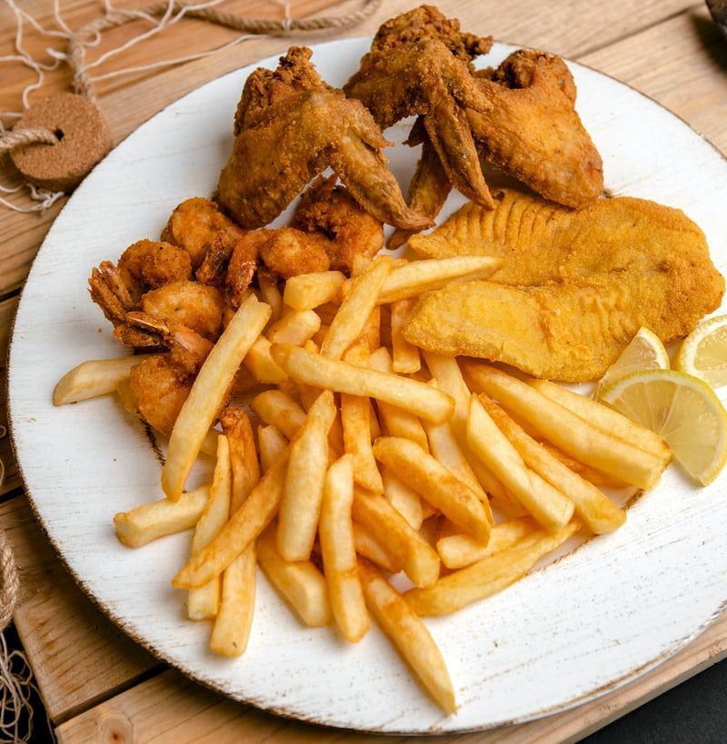 Hook’s Catch Fish and Chicken · Chicken · Desserts · Seafood