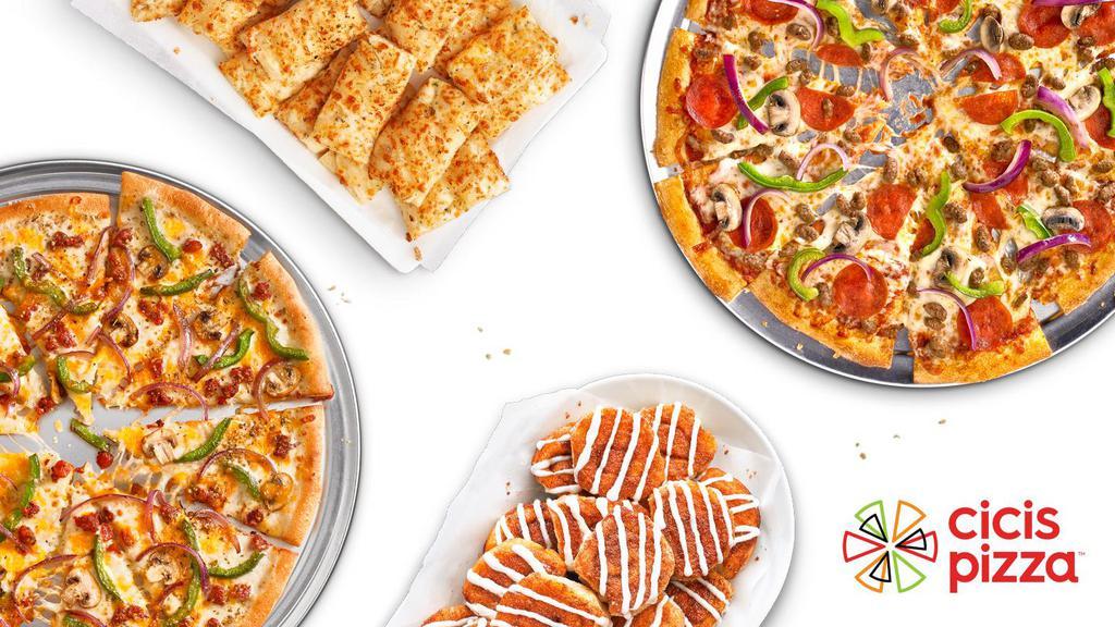 Cici's Pizza · Comfort Food · Pizza · Desserts · Italian · Chicken