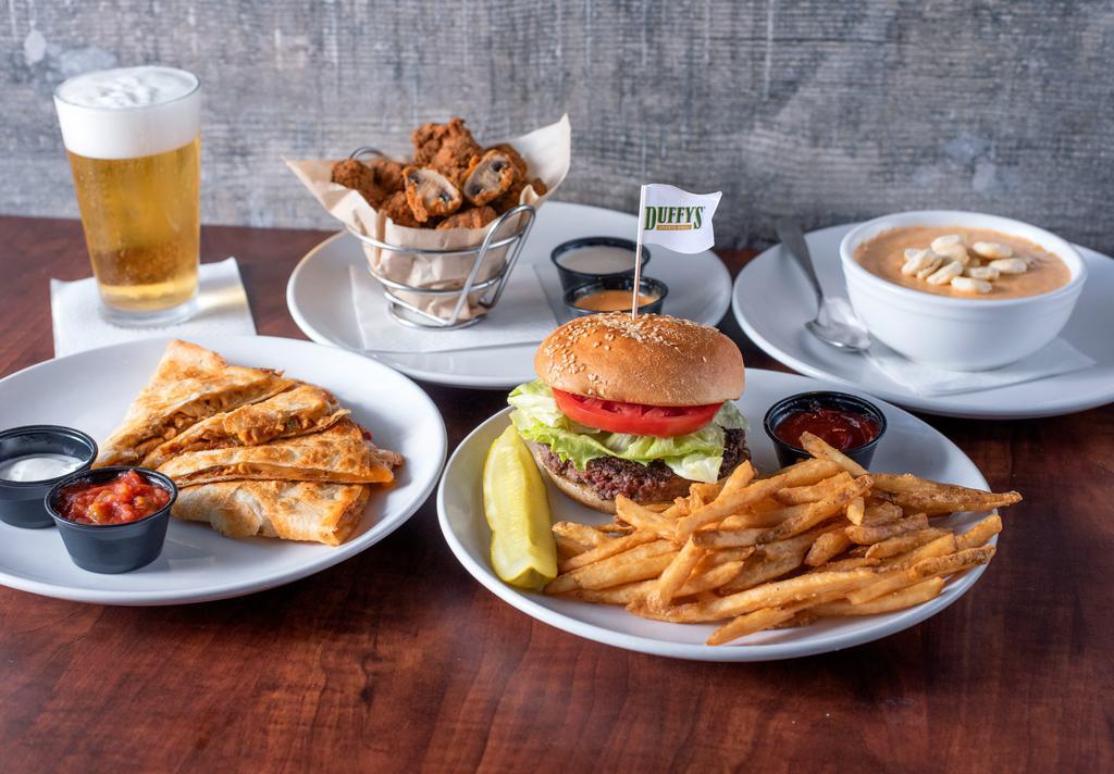 Duffy's Sports Grill · Burgers · Seafood · Sandwiches · Salad