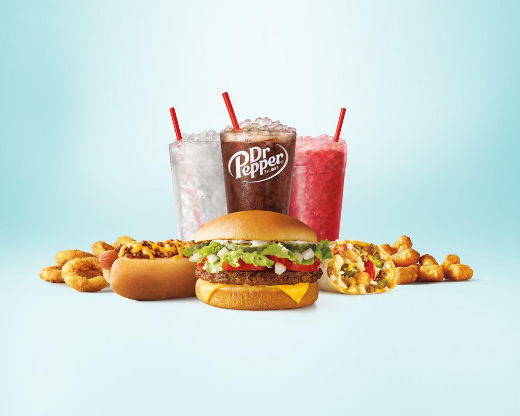 Sonic Drive-in · American · Burgers · Fast Food · Comfort Food