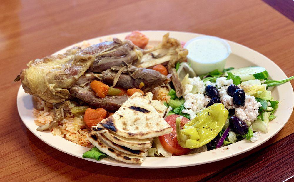 Sinbad Mediterranean grill · Mediterranean · Salad · Vegetarian