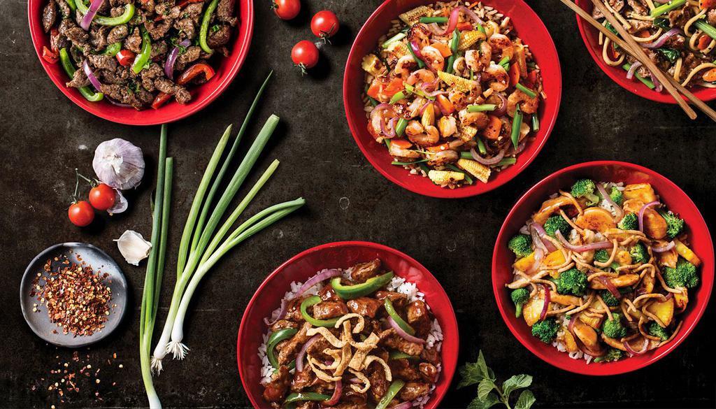 Genghis Grill · Asian · American · Barbecue