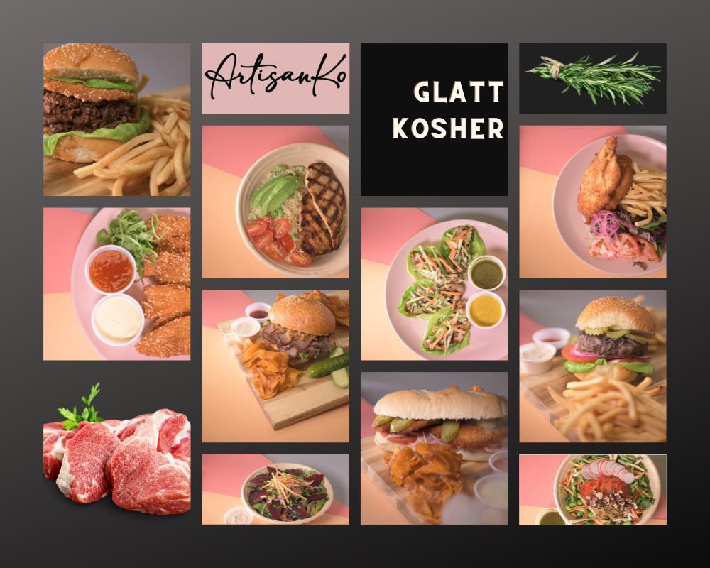 ArtisanKO · Middle Eastern · Healthy · Steak · Burgers · Kosher · American · Salad · Sandwiches · German