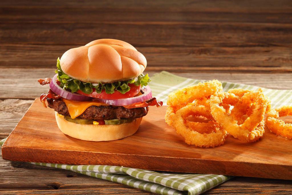 Back Yard Burgers · Burgers · Salad · Desserts · American