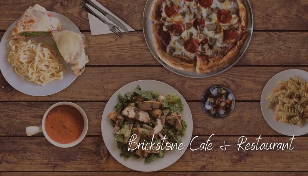 Brickstone Cafe and Restaurant · Italian · Coffee · Pizza · Salad · Sandwiches