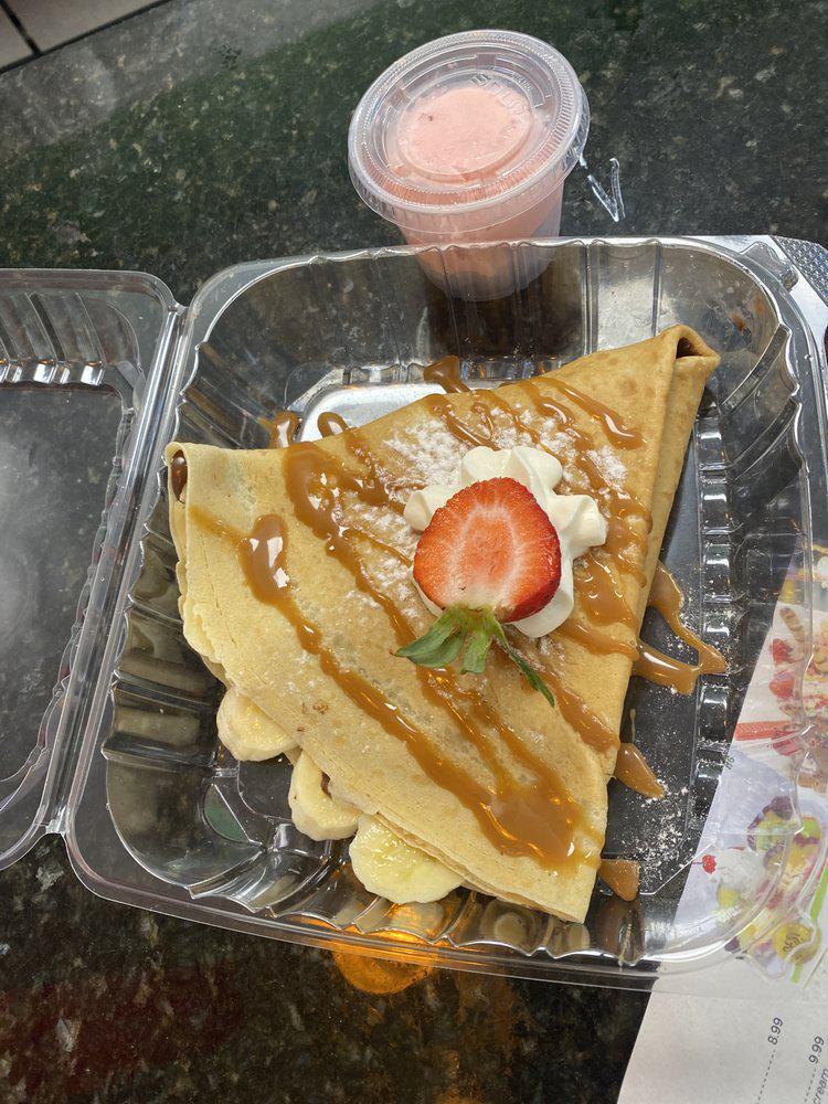 Crepes and Fresas · Breakfast · Desserts · American · Drinks
