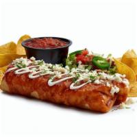 Smokin' Chipotle Chicken Chimichanga · Chicken Tinga has a new name, and the same bold taste you love! Shredded chipotle chicken, r...