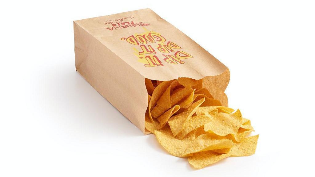 Bag Of Chips · Our signature tortilla chips, made fresh daily, and ready for you to take home