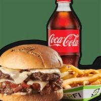 Premium Wagyu Meal · 1 CEO or SWAG burger, Regular Fresh-Cut Fries and 1 bottled beverage