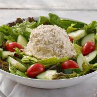 Classic Salad · Includes your choice of any Scoop served atop a bed of our spring lettuce blend & fresh grap...