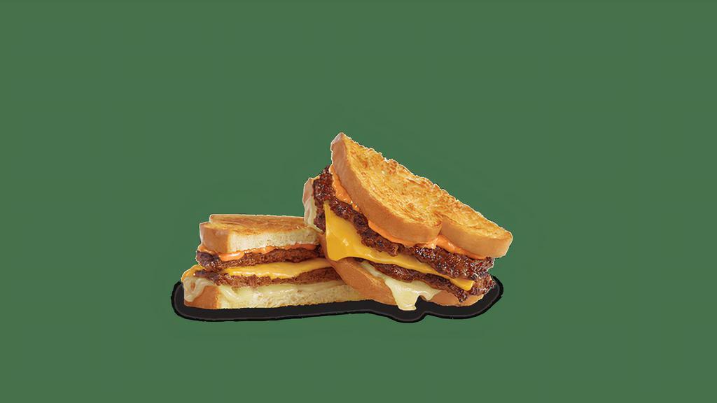 Frisco Melt · American and Swiss on buttery grilled sourdough with our original Frisco sauce.