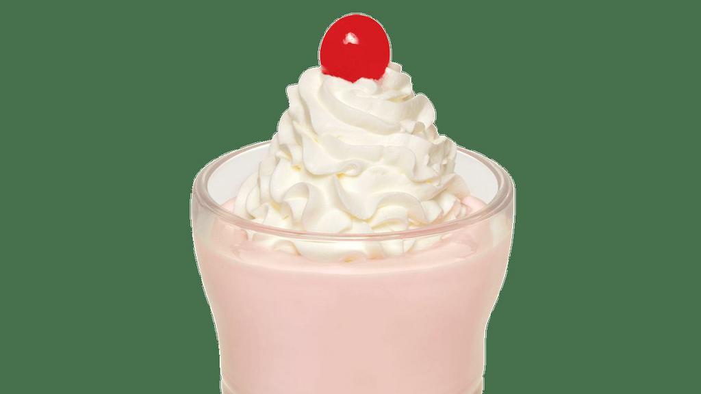 Classic Strawberry · A cool, satisfying, classic shake full of strawberry flavor.