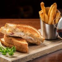 Grouper Reuben · Grilled or fried, thousand islands, swiss, grilled texas rye.