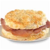 Country Ham Biscuit (A La Carte) · Cured country ham on a made-from-scratch buttermilk biscuit. 450 Cal.