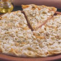 Florentine Pizza · Fresh, hand-tossed pizza made with Alfredo sauce, spinach and seasoned chicken.