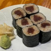 Tekka Roll · Bluefin tuna and real wasabi.