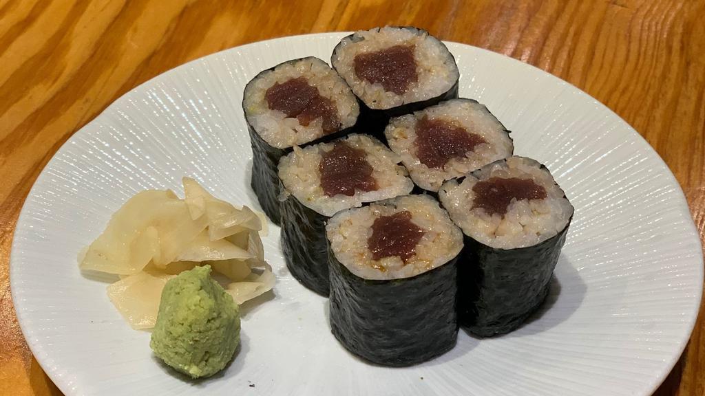 Tekka Roll · Bluefin tuna and real wasabi.