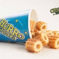 Churrobites Crispy · Bite-sized crispy churros pieces with explosive flavor, sprinkled with sugar and cinnamon. 2...