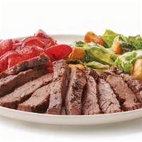 Churrasco Steak - With 2 Sides · Tender USDA Choice Churrasco Steak seasoned & grilled to perfection for rich flavor, served ...