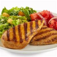 Boneless Chicken Breasts - With 2 Sides · Two fresh skinless, boneless all-white meat chicken breasts marinated in our citrus blend, t...