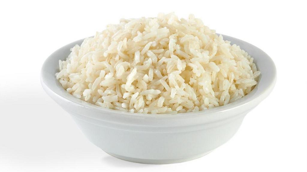 White Rice · Fluffy, long-grain white rice. Goes great with everything!