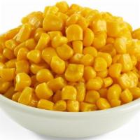 Kernel Corn · Sweet and tender kernels of golden sunshine. Made with real butter..