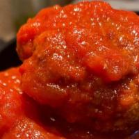 Pot Of Meatballs · (13 pc.) large homemade meatballs in our famous marinara sauce. Avail-
able for pre-order (4...