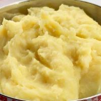 Mashed Potato · House mashed fresh yukon gold potatoes with garlic, onion, butter, and milk. Simply Deliciou...