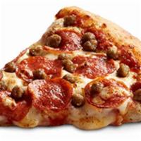 Sausage & Pepperoni Pizza - Slice · 