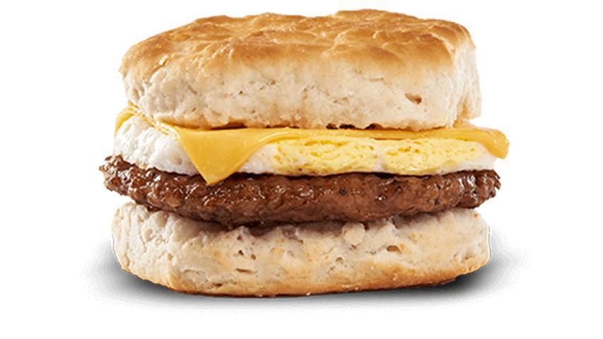 Sausage, Egg And Cheese Biscuit · 