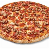 Sausage & Pepperoni Pizza - Whole 
 · 
