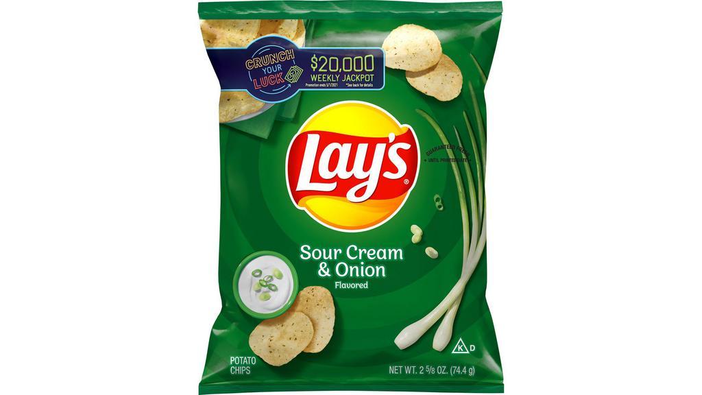 Lay'S Sour Cream & Onion 2.625 Oz. · 