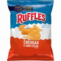 Ruffles Cheddar & Sour Cream Chips 2.5 Oz. · 