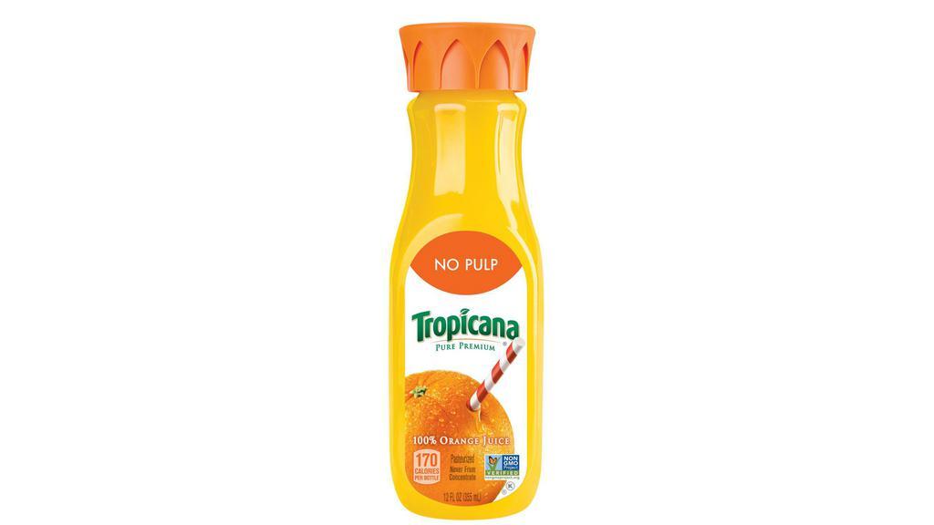 Tropicana Premium Orange Juice No Pulp 12 Oz. · 