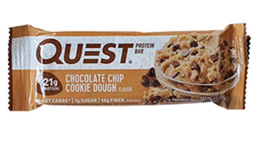 Quest Chocolate Chip Cookie Dough Bar · 