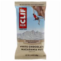 Clif Bar White Chocolate Macadamia · 