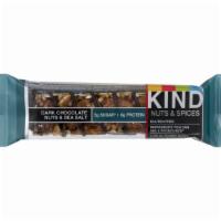 Kind Dark Chocolate Nuts & Sea Salt Bar · 