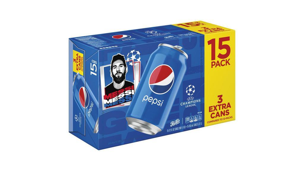 Pepsi 12 Oz. Can 15-Pack · 