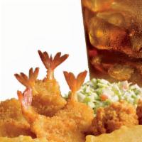 Fish & Shrimp Combo · One piece of our Signature Batter Dipped Fish paired with six pieces of our crispy Butterfly...