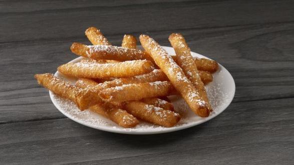 Funnel Cake Stix · A twist on a popular state fair favorite in an easy-to-share serving, these sweet and delicious funnel cake stix are the perfect finish to any Captain D's meal.
