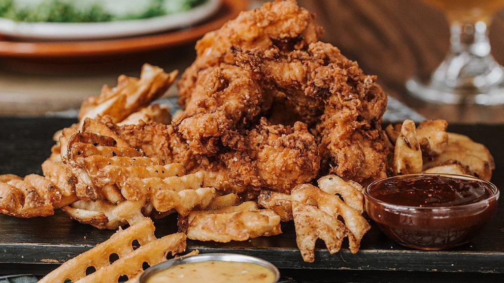 Kid Chicken Fingers · Grilled or Fried and served with ranch dip