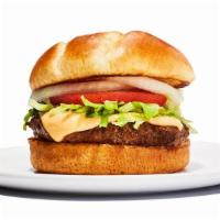 Y.O.B. Burger · You can build it exactly how you like it, starting with a two 1/4 lb. beef patties.. Include...