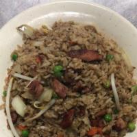 Roated Pork Or Chicken Fried Rice · 