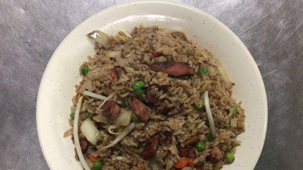 Roated Pork Or Chicken Fried Rice · 